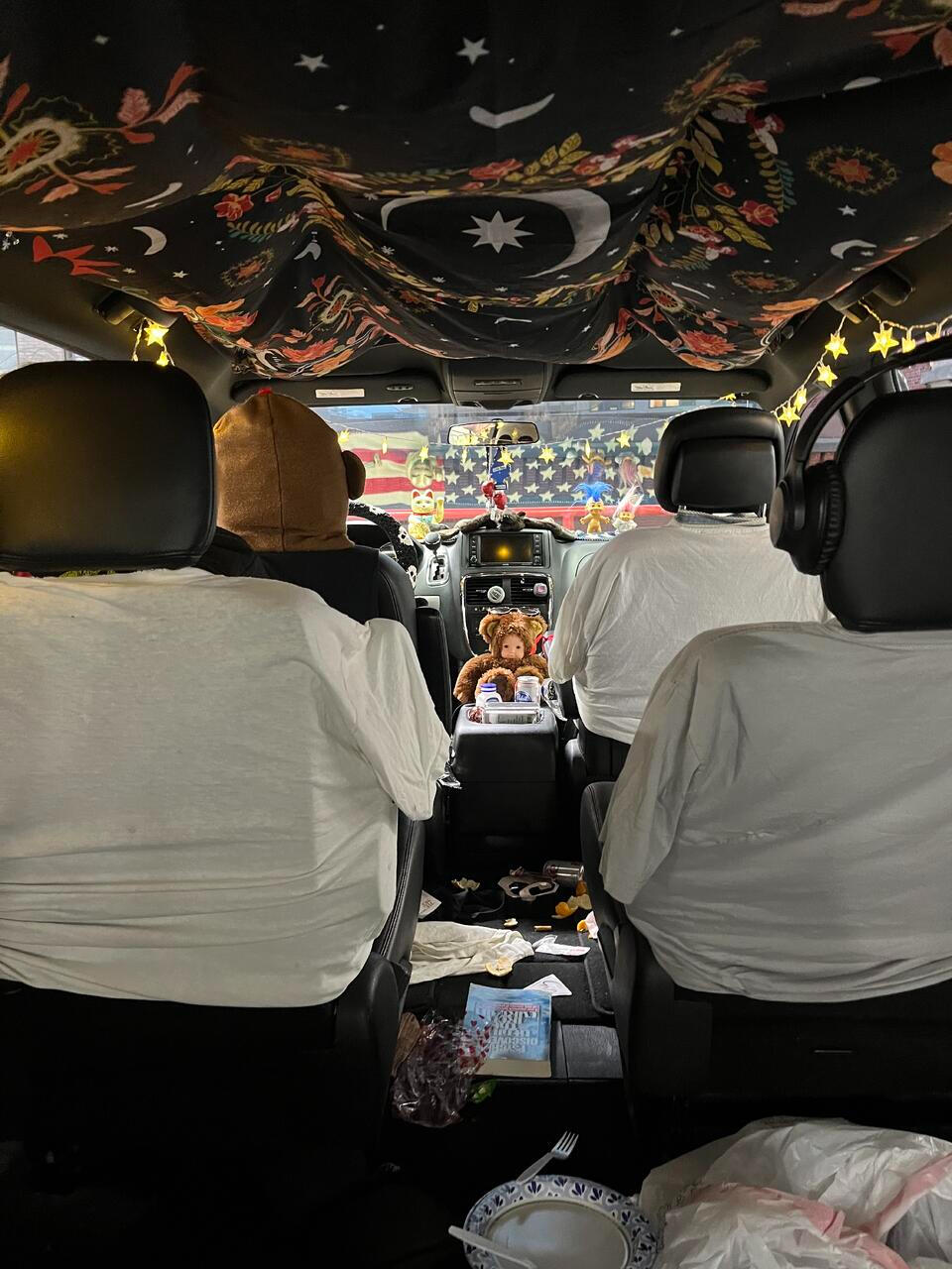 van interior - from the back
