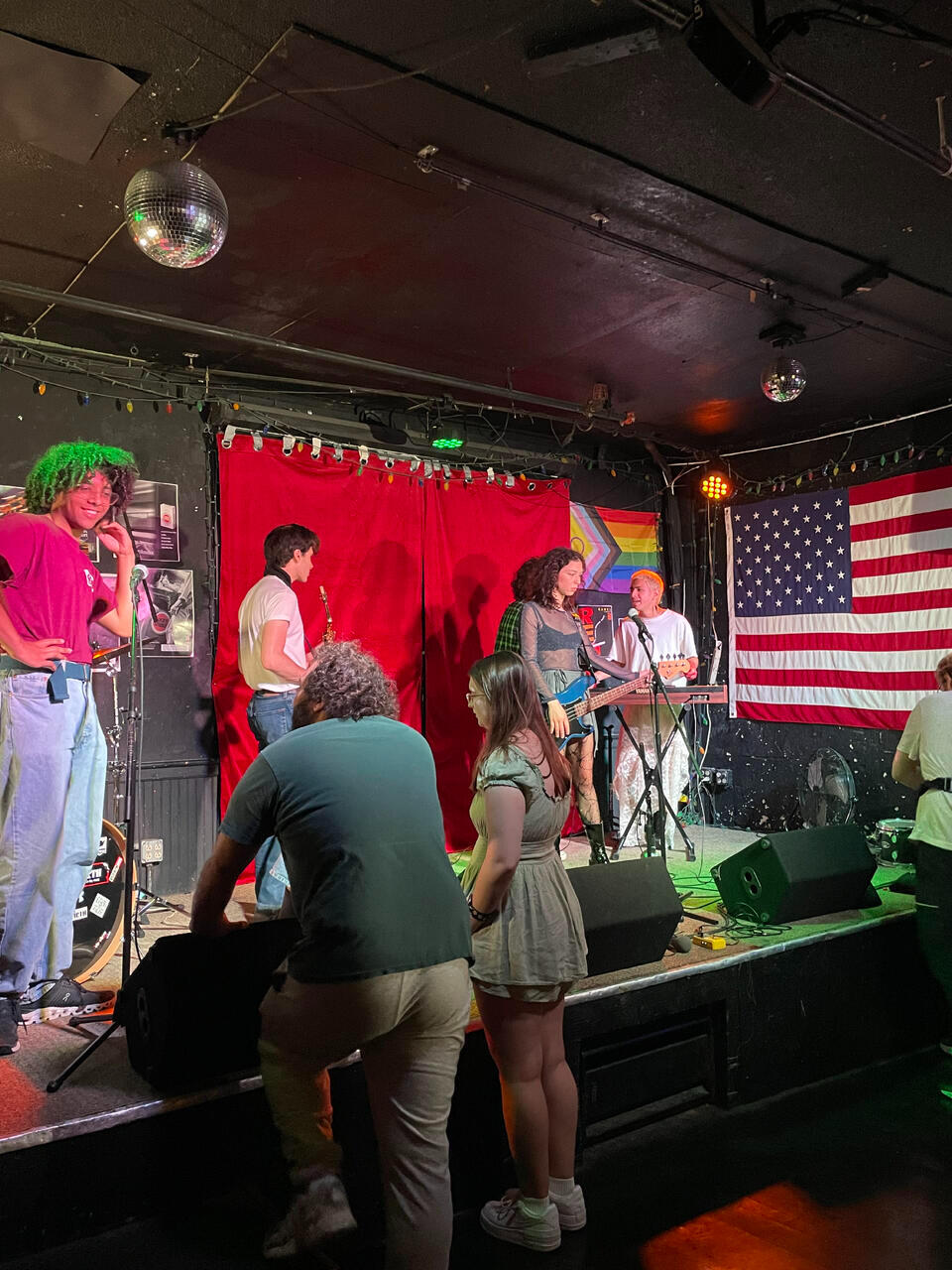 jazz club - stage bts