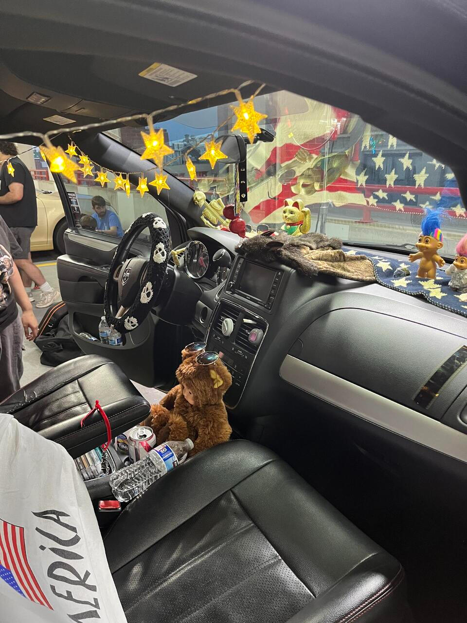 van interior - front angle