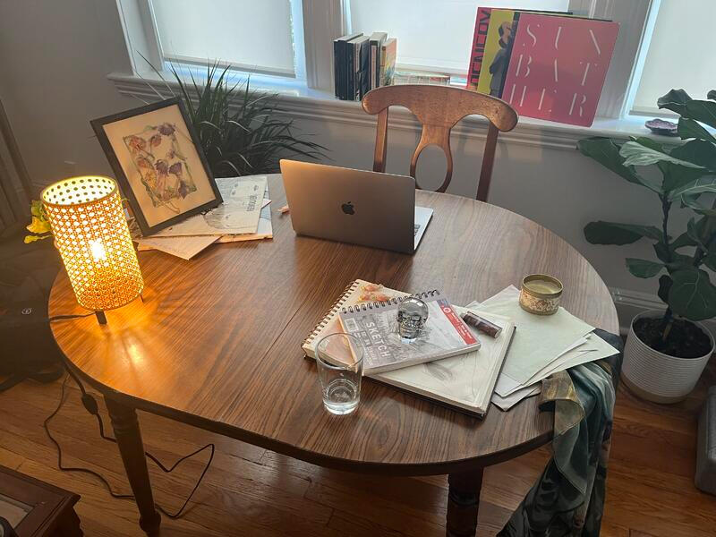 office - desk angle