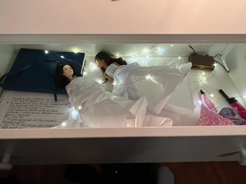 hidden dresser compartment